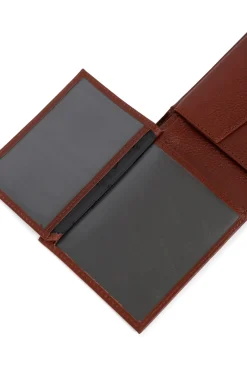 Hexagona Wallet<Italian wallet - 2 flaps - Leather