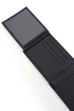 Hexagona Wallet<Italian wallet - 2 flaps - Leather