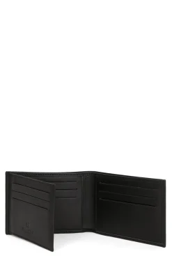 Hexagona Wallet<Italian wallet - 2 flaps - Leather