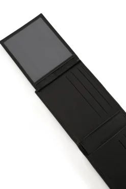 Hexagona Wallet<Italian wallet - 2 flaps - Leather