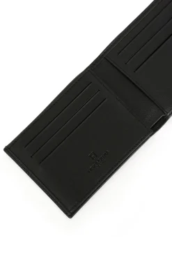 Hexagona Wallet<Italian wallet - 2 flaps - Leather