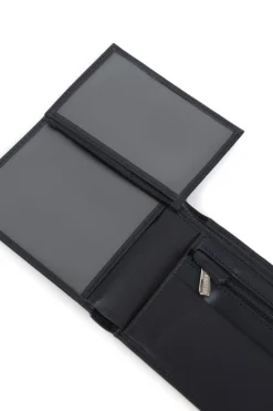 Hexagona Wallet<Italian wallet - 2 flaps - Leather