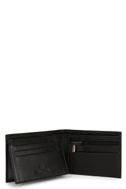 Hexagona Wallet<Italian wallet - 2 flaps - Leather