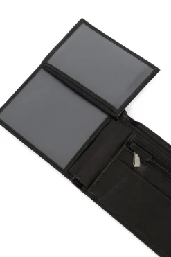 Hexagona Wallet<Italian wallet - 2 flaps - Leather