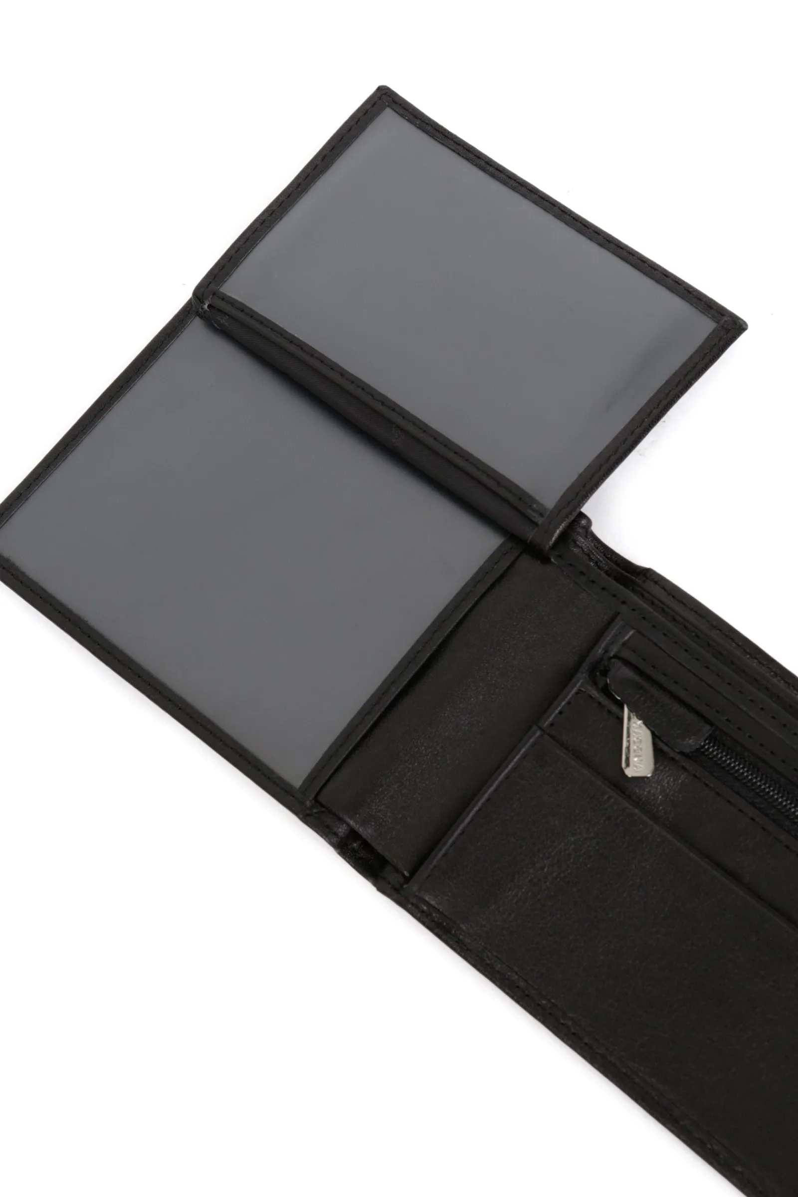 Hexagona Wallet<Italian wallet - 2 flaps - Leather