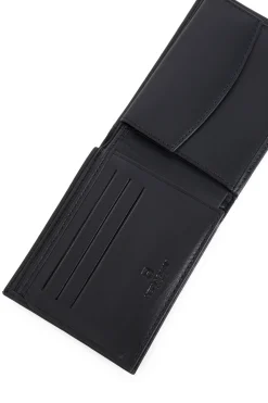 Hexagona Wallet<Italian wallet - 2 flaps - Leather
