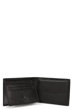 Hexagona Wallet<Italian wallet - 2 flaps - Leather
