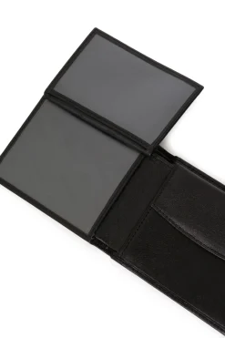 Hexagona Wallet<Italian wallet - 2 flaps - Leather