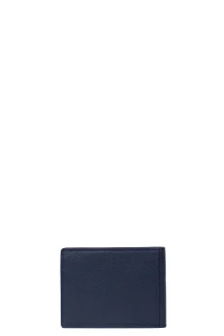 Hexagona Wallet<Italian wallet - 2 flaps - RFID stop - Leather
