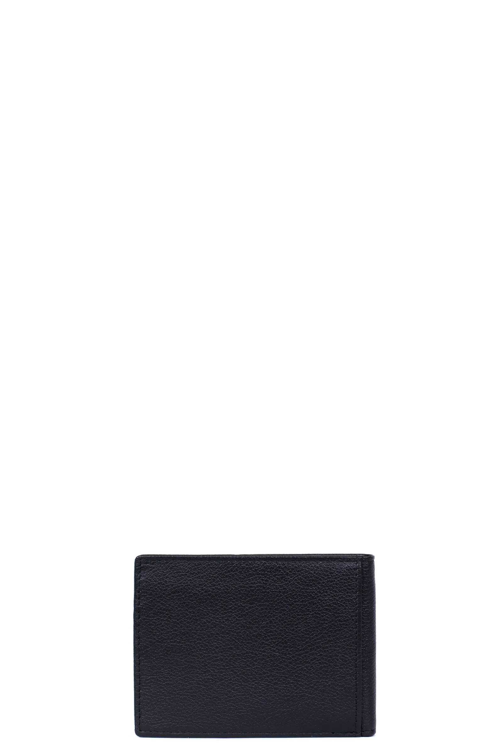 Hexagona Wallet<Italian wallet - 2 flaps - RFID stop - Leather