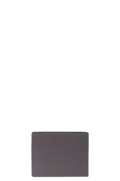 Hexagona Wallet<Italian wallet - 2 flaps - RFID stop - Leather