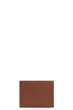 Hexagona Wallet<Italian wallet - 2 flaps - RFID stop - Leather