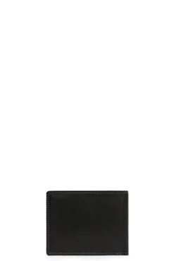 Hexagona Wallet<Italian wallet - 2 flaps - RFID stop - Leather