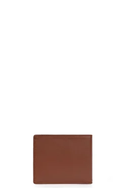 Hexagona Wallet<Italian wallet - 2 flaps - RFID stop - Leather