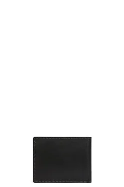 Hexagona Wallet<Italian wallet - 2 flaps - RFID stop - Leather