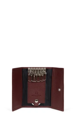 Women Hexagona Key Case<Key holder case - 2 flaps - Leather