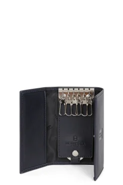 Women Hexagona Key Case<Key holder case - 2 flaps - Leather