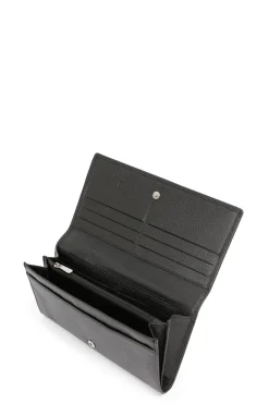 Women Hexagona Wallet<Long wallet - 1 flap - Leather