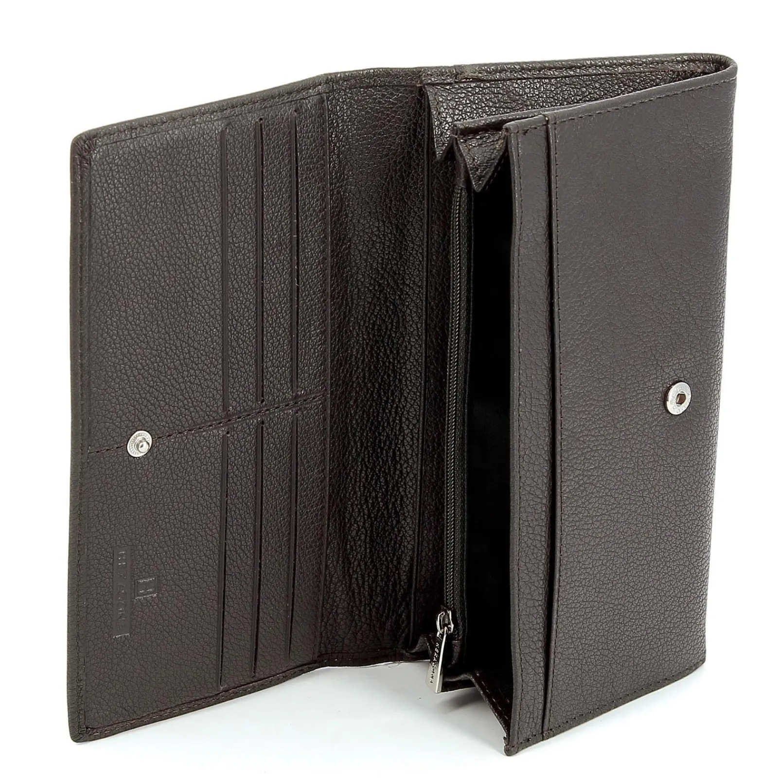 Women Hexagona Wallet<Long wallet - 1 flap - Leather