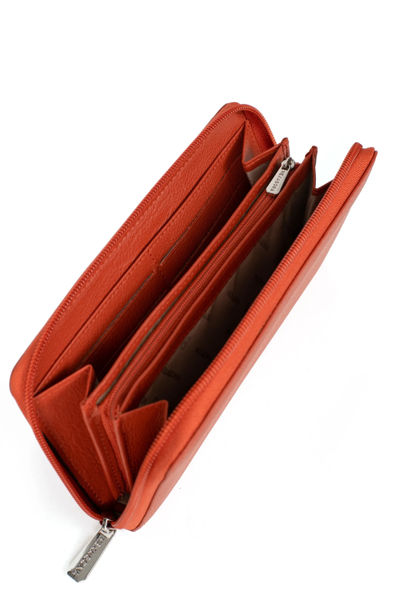 Women Hexagona Wallet<Long wallet - Leather