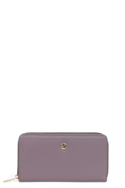 Women Hexagona Wallet<Long wallet - RFID blocking - Leather