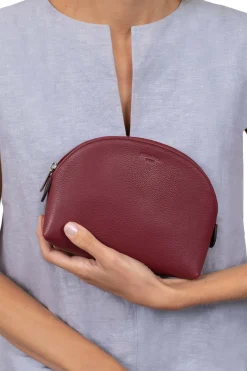 Women Hexagona Travel Bag<Makeup bag - Leather