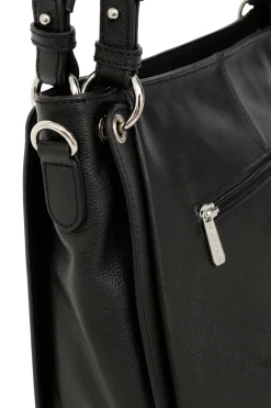 Women Hexagona Shoulder Bag<Messenger bag - Leather