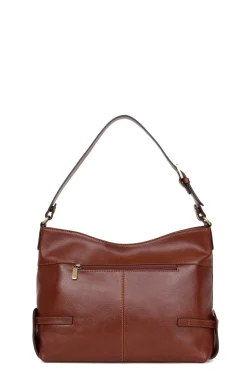 Women Hexagona Shoulder Bag<Messenger bag - Leather