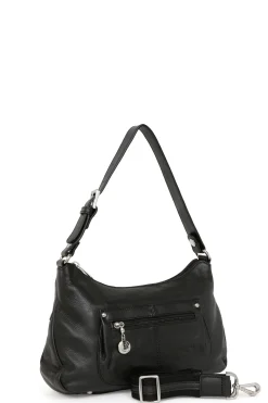 Women Hexagona Shoulder Bag<Messenger bag - Leather