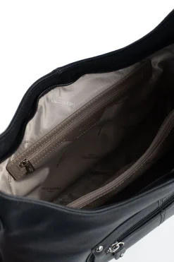 Women Hexagona Shoulder Bag<Messenger bag - Leather