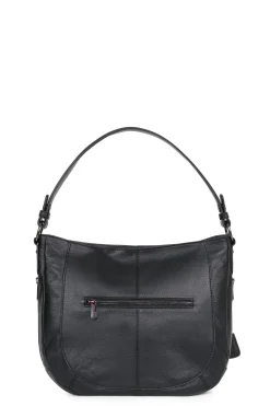Women Hexagona Shoulder Bag<Messenger bag - Leather