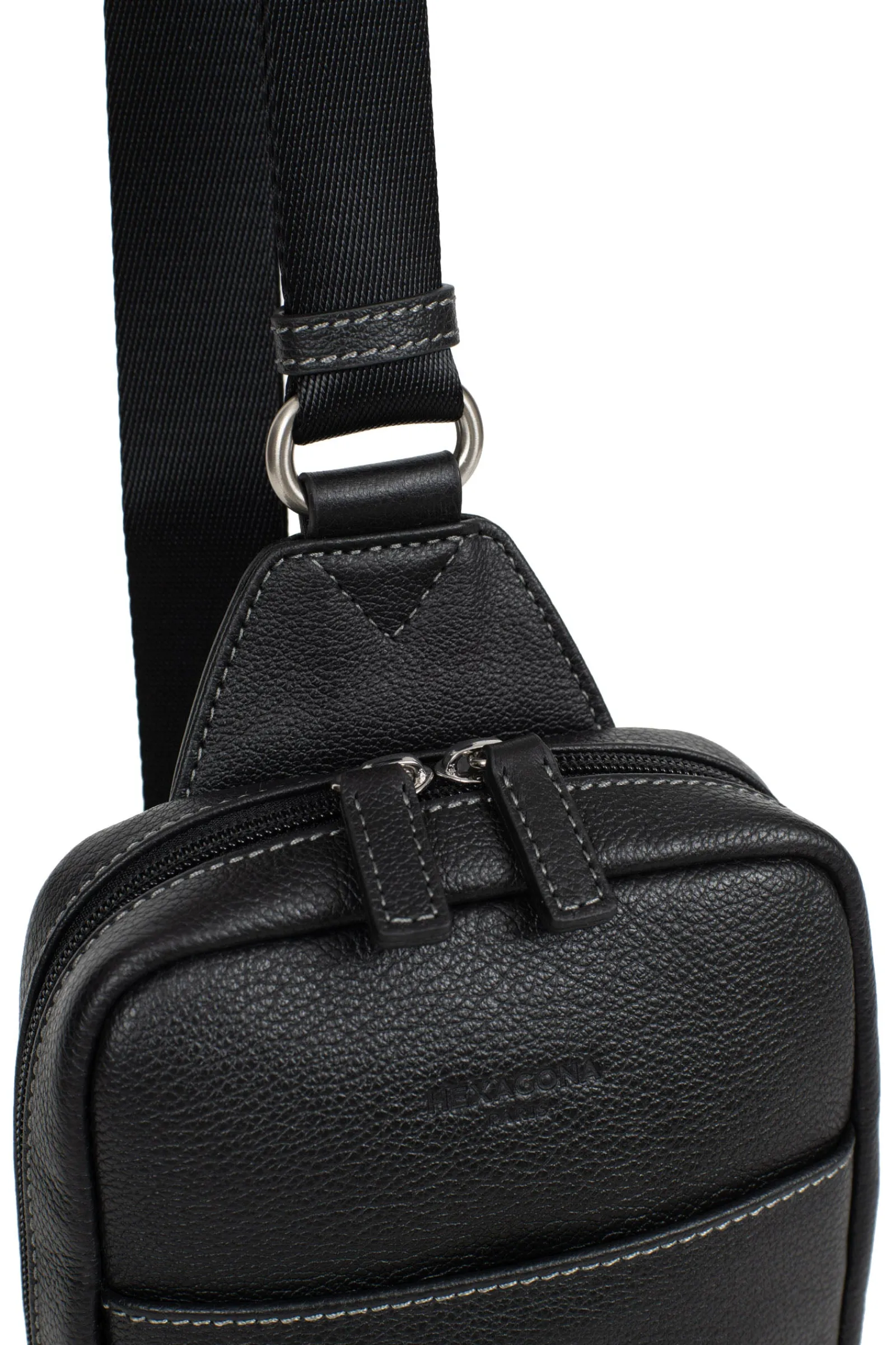 Hexagona Backpack|Shoulder Bag & Belt Bag<Monostrap backpack - Leather