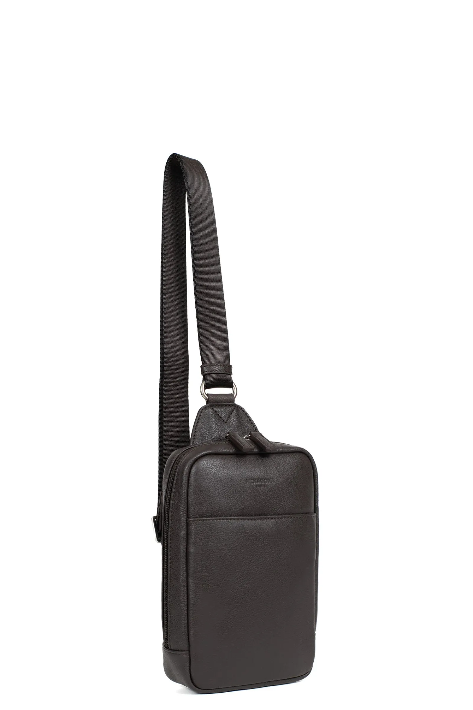 Hexagona Backpack|Shoulder Bag & Belt Bag<Monostrap backpack - Leather