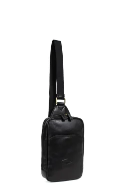 Hexagona Backpack<Monostrap backpack - Leather