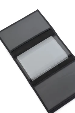 Women Hexagona Wallet<Paper holder - 2 flaps - Leather