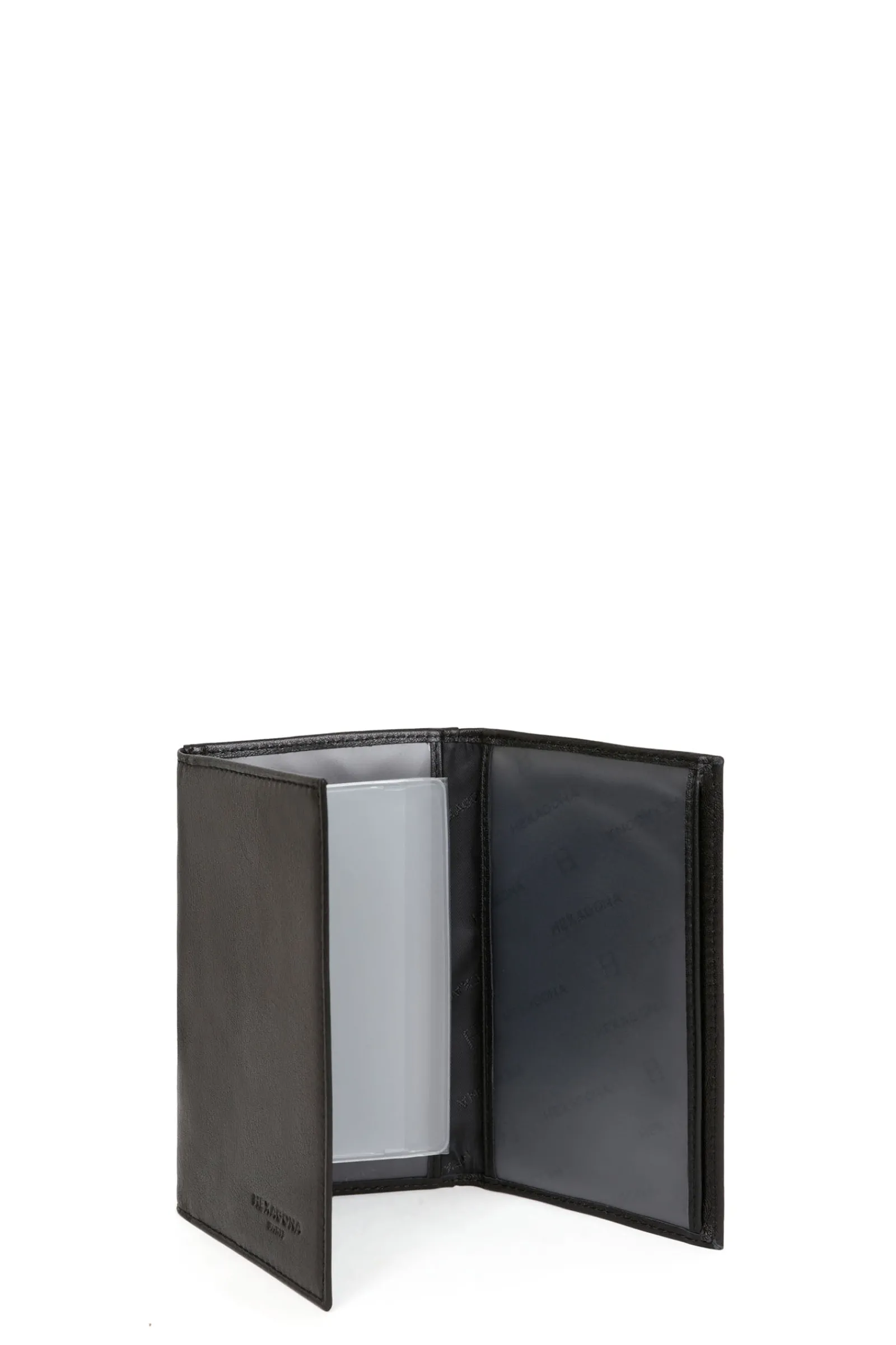 Women Hexagona Wallet<Paper holder - 2 flaps - Leather