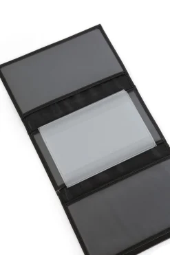 Women Hexagona Wallet<Paper holder - 2 flaps - Leather