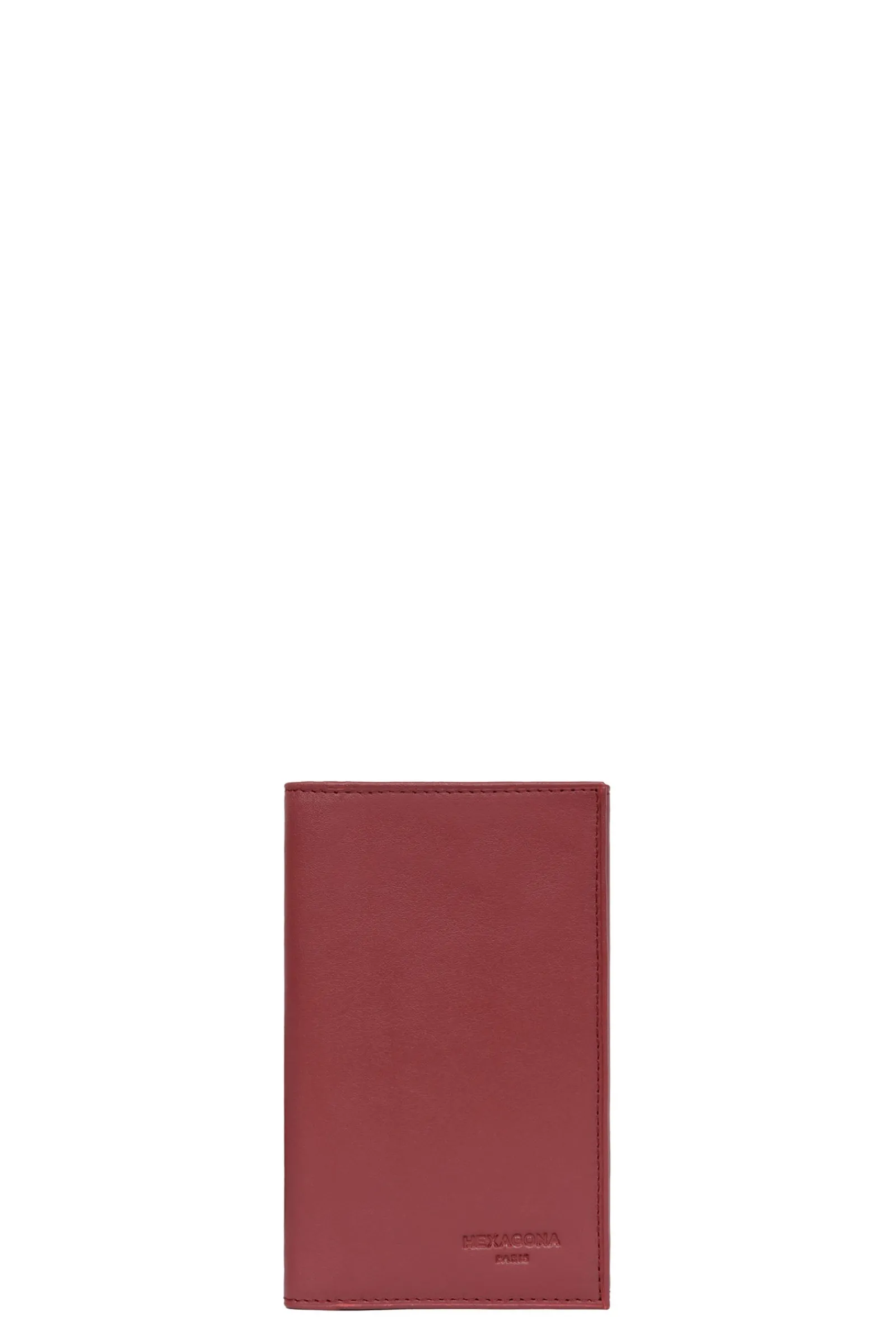 Women Hexagona Wallet<Paper holder - 2 flaps - Leather