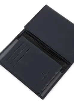Women Hexagona Wallet<Paper holder - 3 flaps - Leather