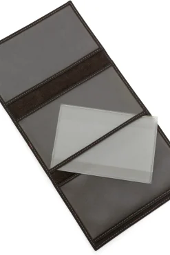 Hexagona Paper Holder & Money Clip<Paper holder - 2 flaps - Leather