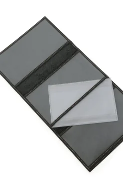 Hexagona Paper Holder & Money Clip<Paper holder - 2 flaps - Leather