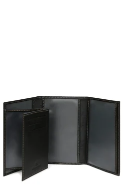 Hexagona Paper Holder & Money Clip<Paper holder - 3 flaps - Leather