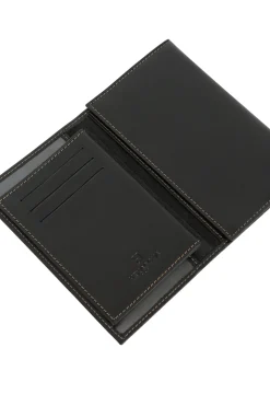 Hexagona Paper Holder & Money Clip<Paper holder - 3 flaps - Leather