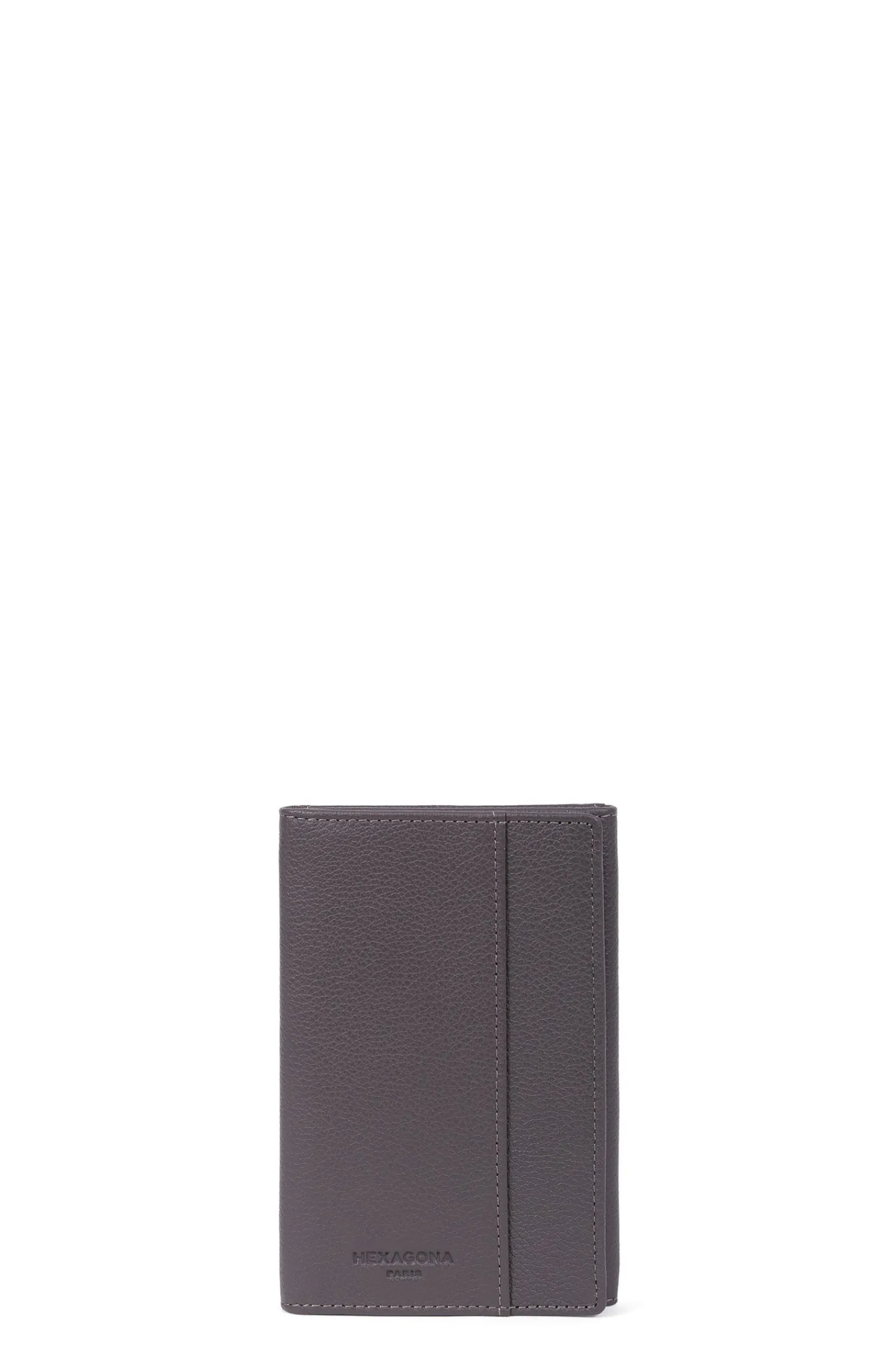 Hexagona Paper Holder & Money Clip<Paper holder - 3 flaps - RFID stop - Leather