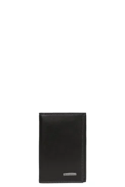 Hexagona Paper Holder & Money Clip<Paper holder - 3 flaps - RFID stop - Leather