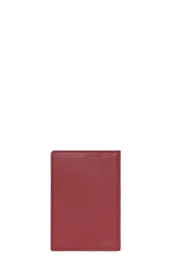 Women Hexagona Wallet<Passport holder - 1 flap - Leather