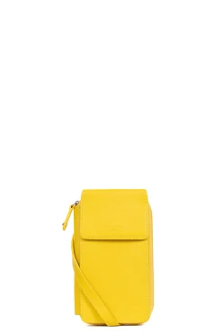 Women Hexagona Wallet|Pouch & Belt Bag<Phone pouch with wallet - Leather