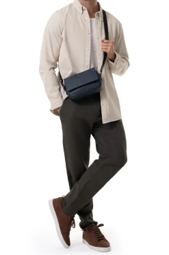 Hexagona Shoulder Bag & Belt Bag<Reporter bag - Leather