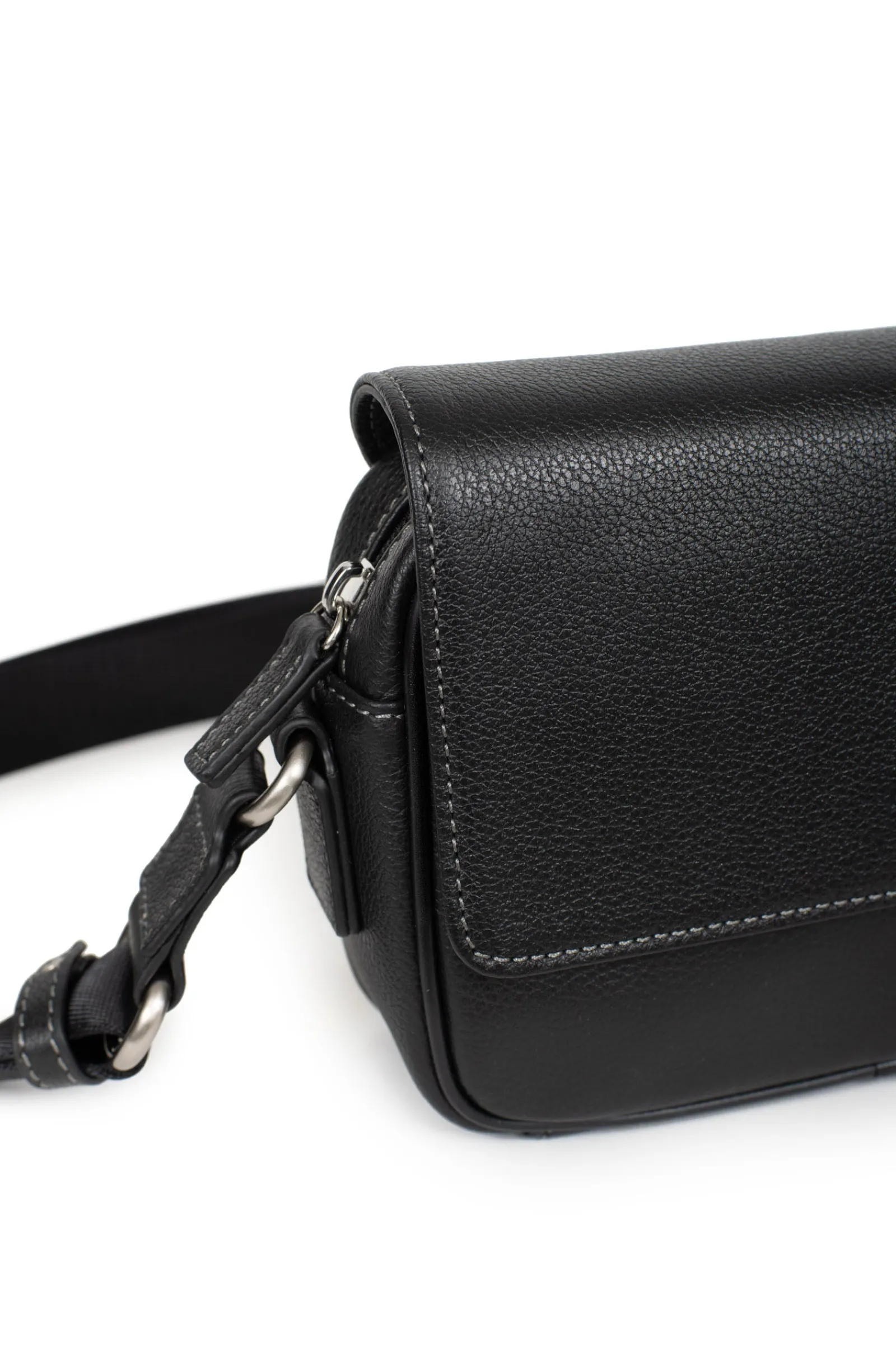 Hexagona Shoulder Bag & Belt Bag<Reporter bag - Leather
