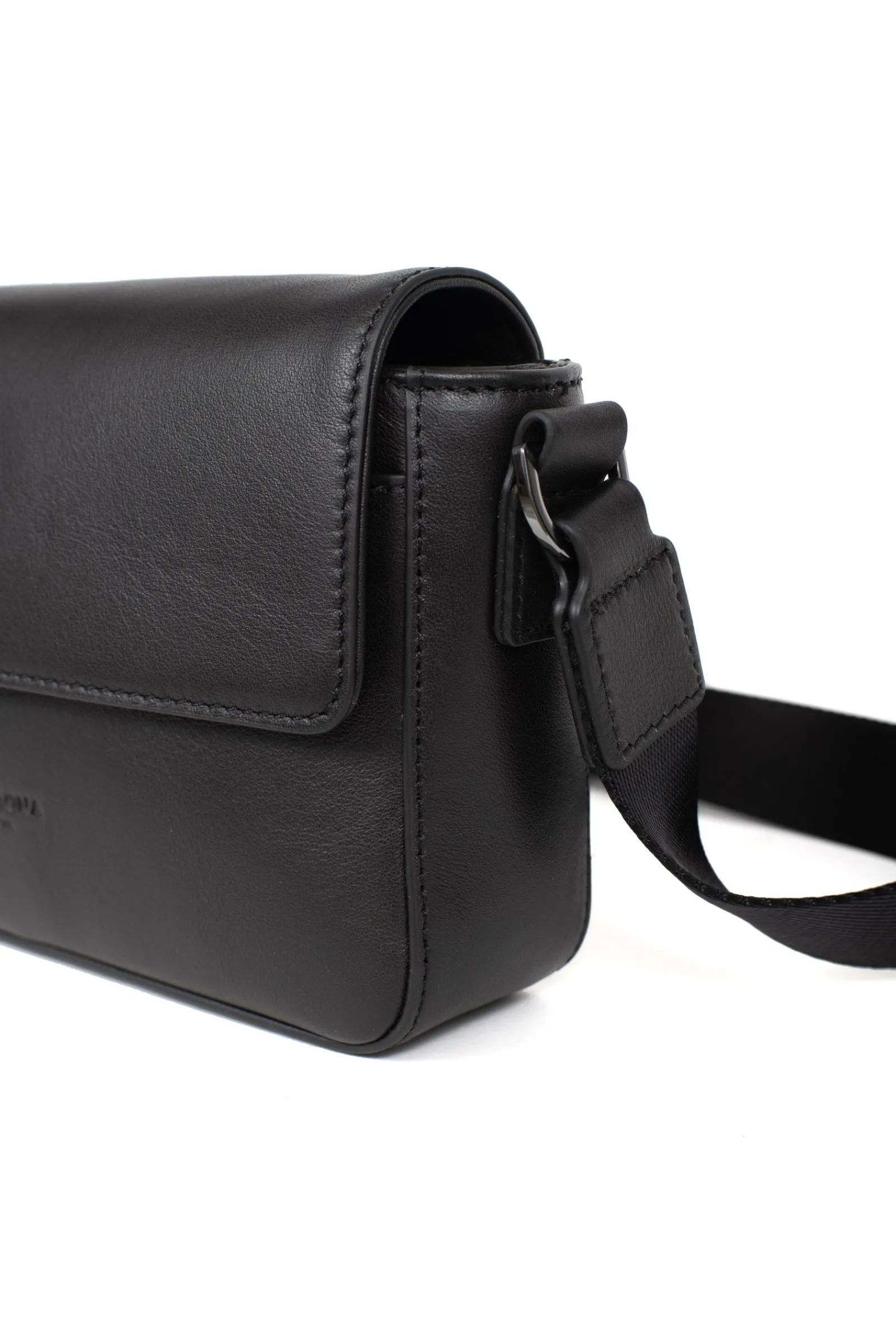 Hexagona Shoulder Bag & Belt Bag<Reporter bag - Leather